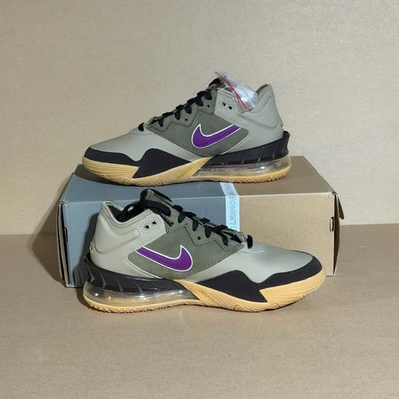 Nike LeBron 18 Low atmos Viotech CW3153-200 Men’s 9 BN Rare - Picture 3 of 9